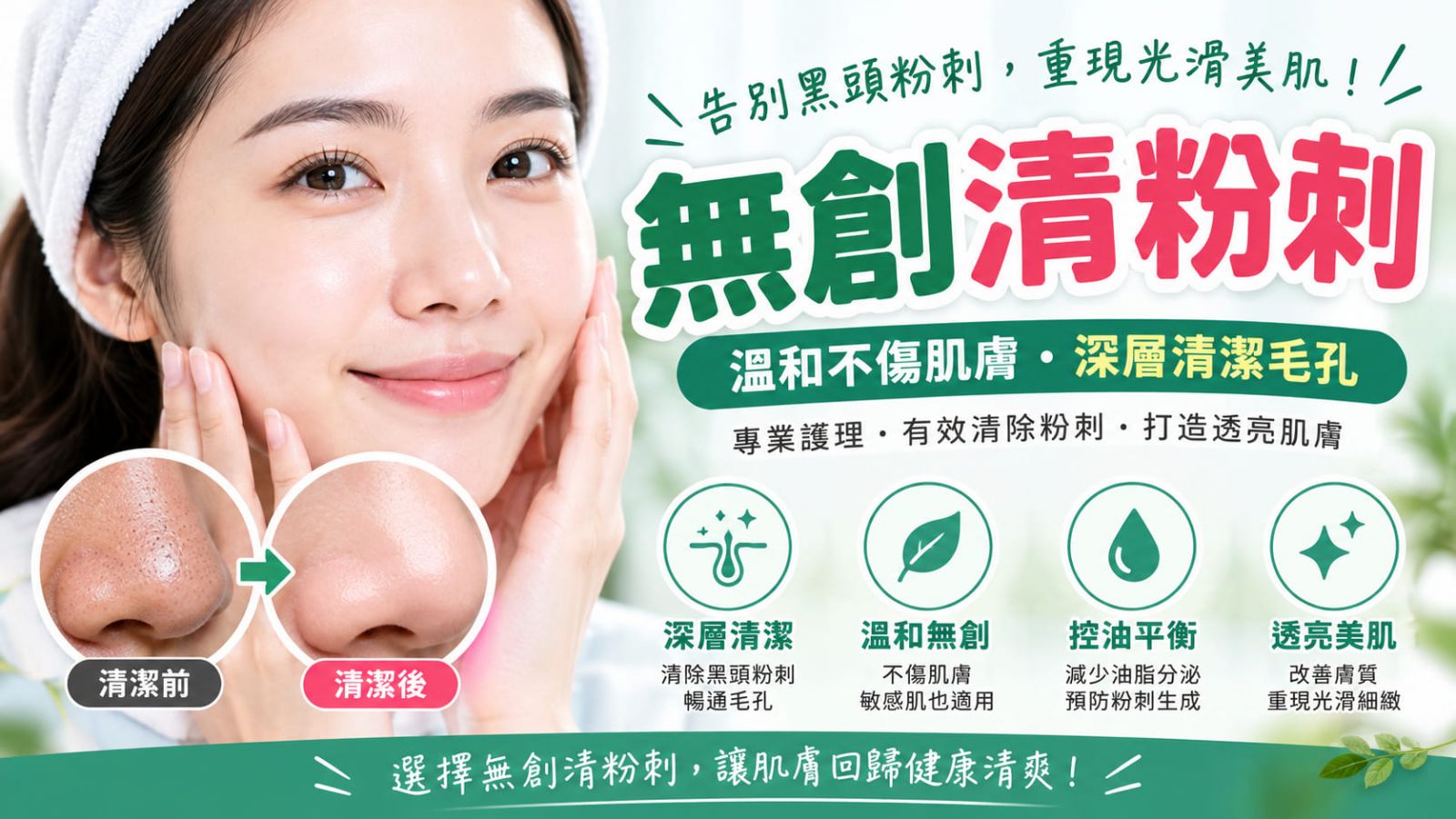 無創清粉刺是什麼？流程、適合膚質與護理注意事項完整指南